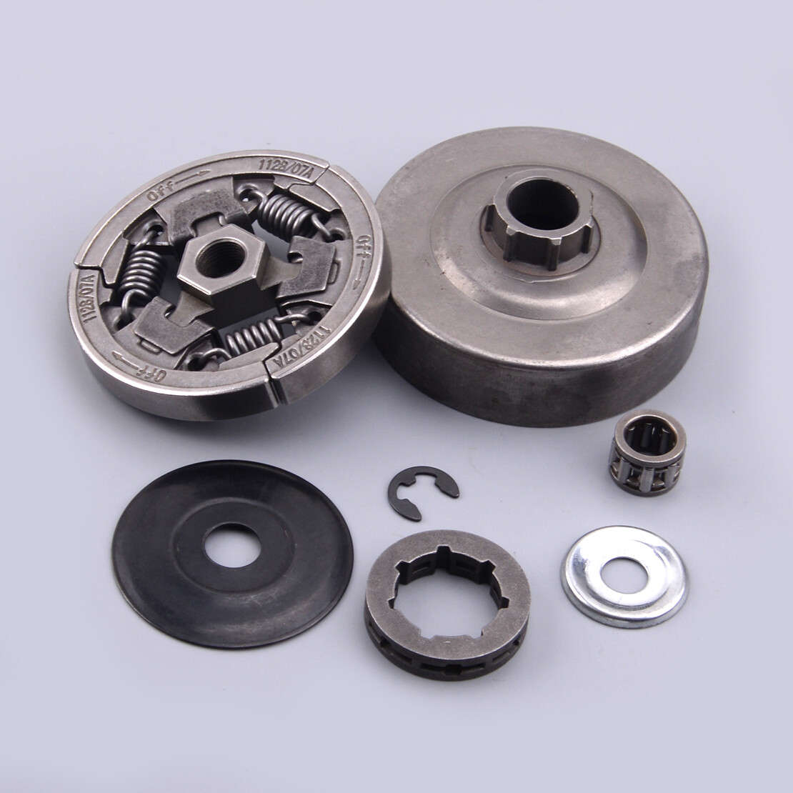 3/8" Clutch Drum Sprocket 7 Kit Fit For MS362 Stihl Chainsaw Rim Needle Bearing