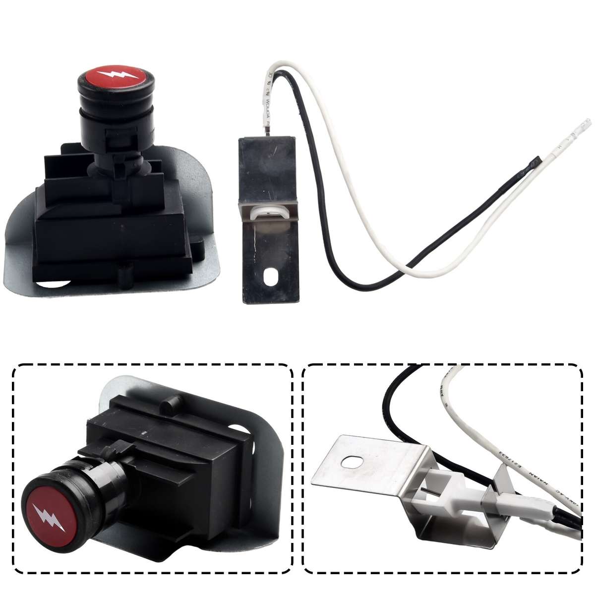 For Weber Q1200 Q2200 64868 Series Gas Grill Replacement for IGNITION Kit