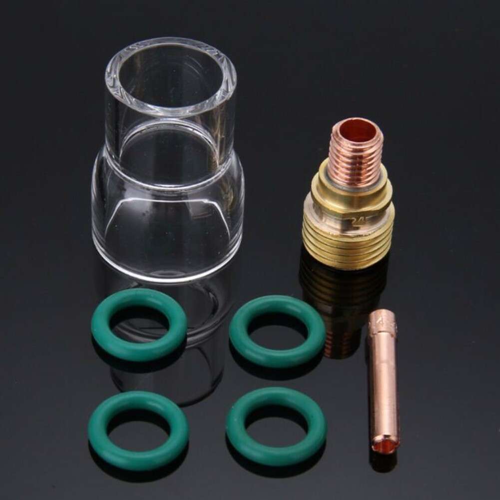 7Pcs Torch TIG Welding Gas Lens #12 Cup For WP9 20 25 24 WP17 26 18