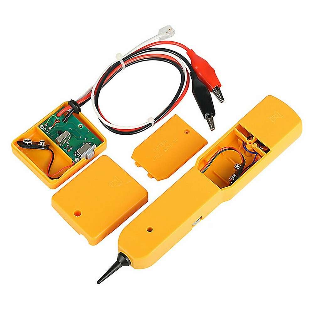 Network Cable Tester RJ11 Line Finder Toner Electric Wire Tracer Pouch