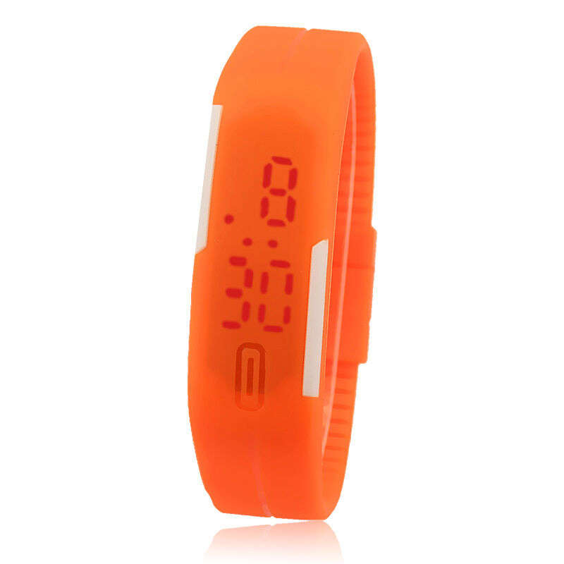 FREE SHIPPING - Unisex Sports Silicone Digital LED Wrist Watch