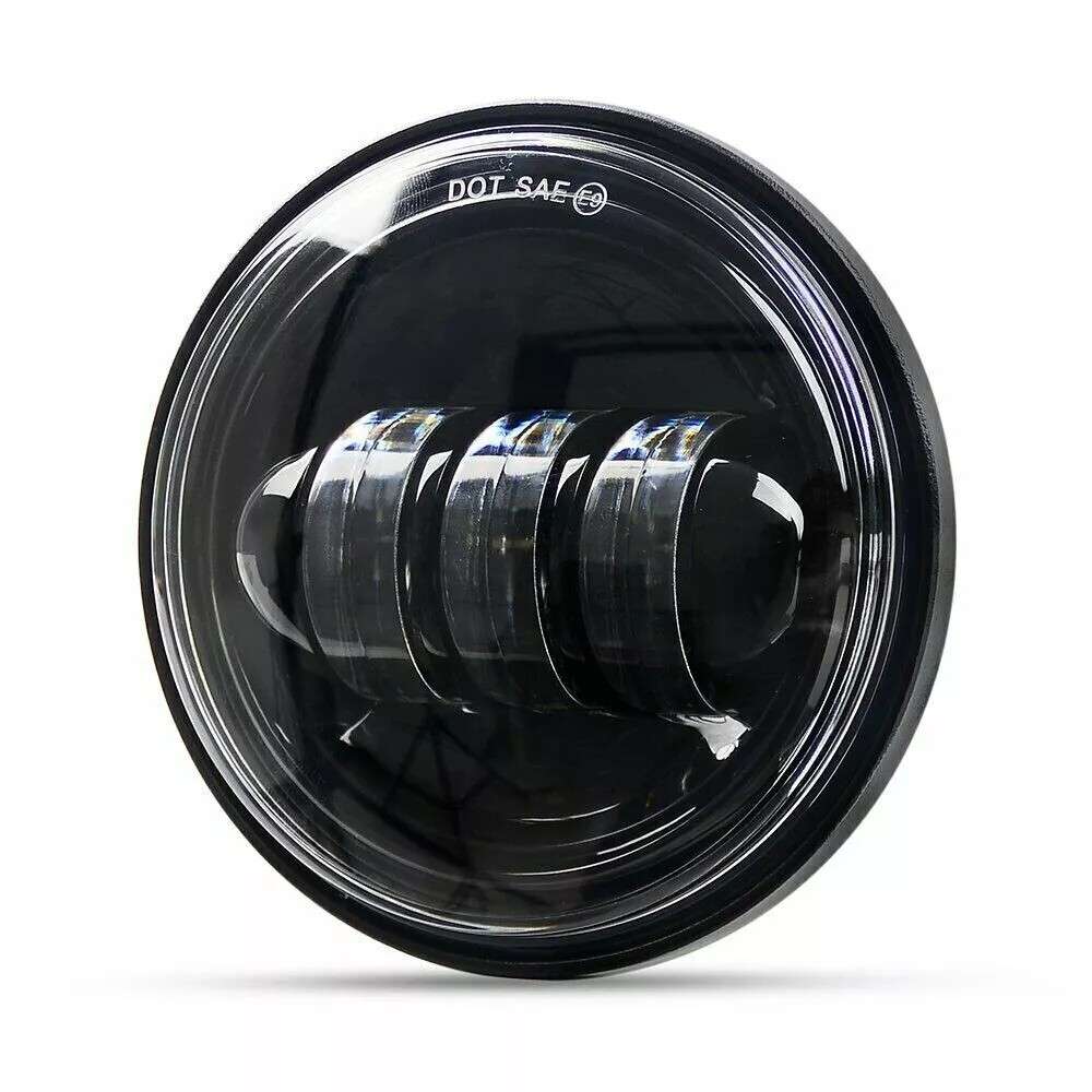 4.5" Spot Fog Passing Lights with Auxiliary Lights Housing For Harley Davidson