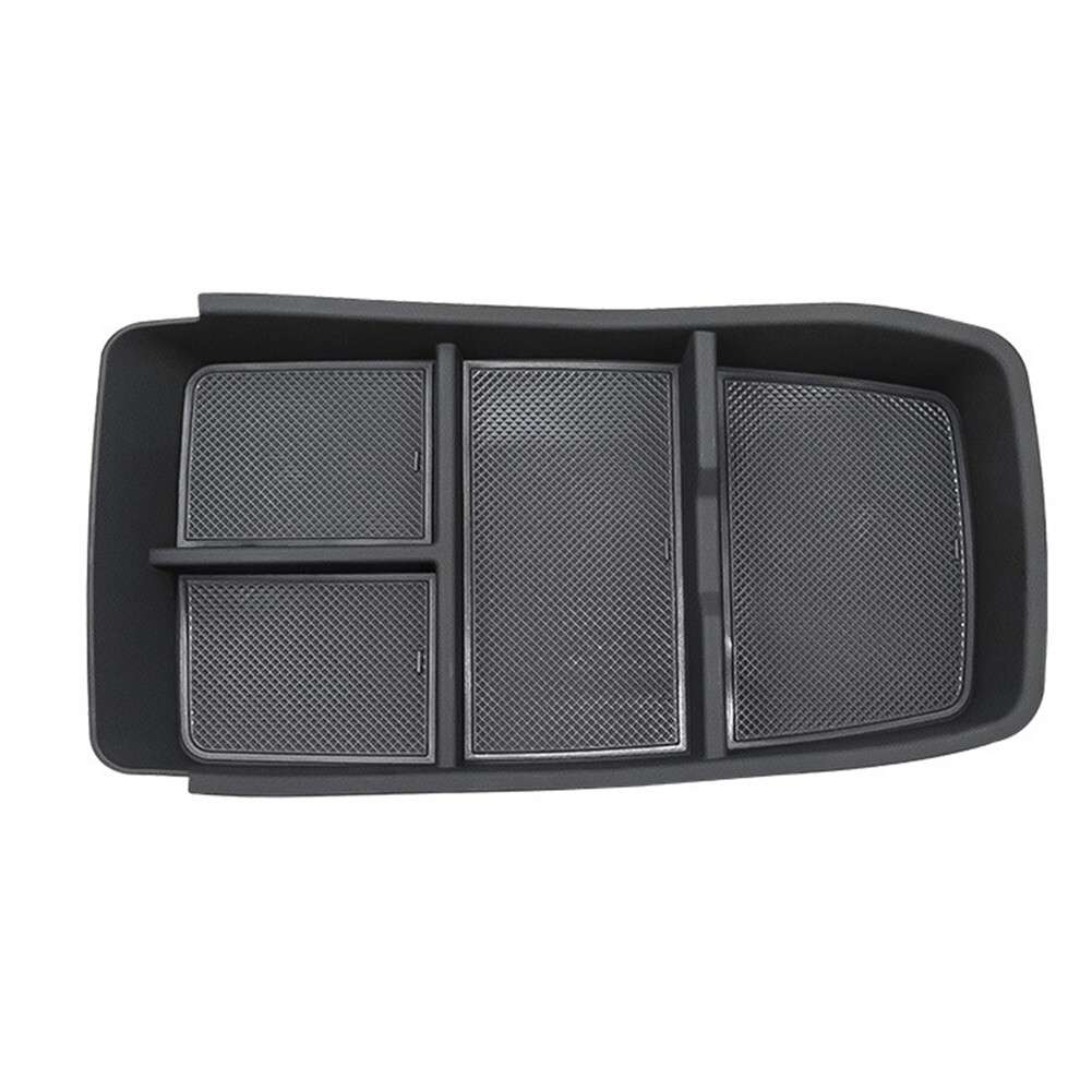For Kia EV9 Car Central Control Storage Box Armrest Organizer Phone Holder Tray