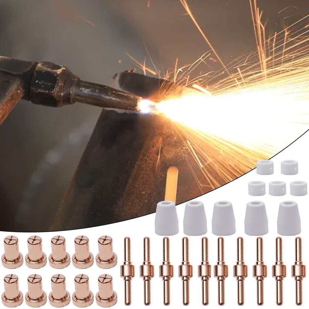 Achieve Consistent Cutting Quality With 30 Piece Plasma Cutter Consumables