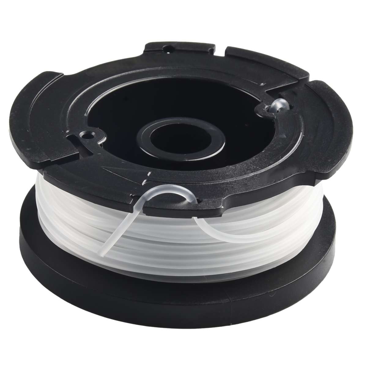 4 Pack Trimmer-Spool & Cap & Spring Set For Black & Decker LST300 LST400 LST420