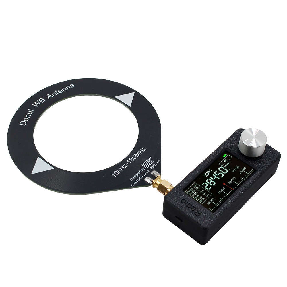 Pocket Size SI4732 Radio Receiver With Loop Antenna And 10Hour Battery Life