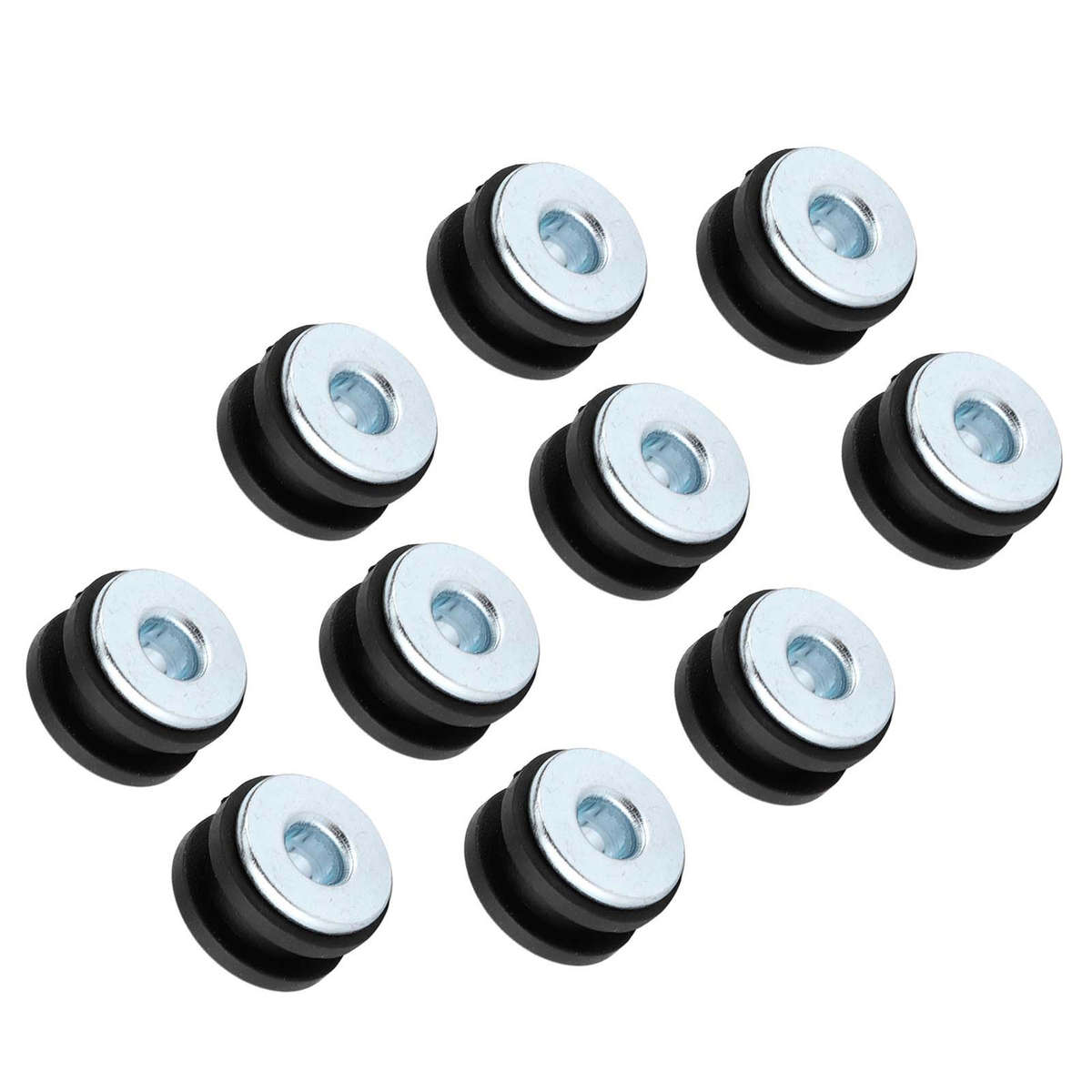 Motorcycle Rubber Grommets Kit Replacement Accessories Part For Fairings Cowling