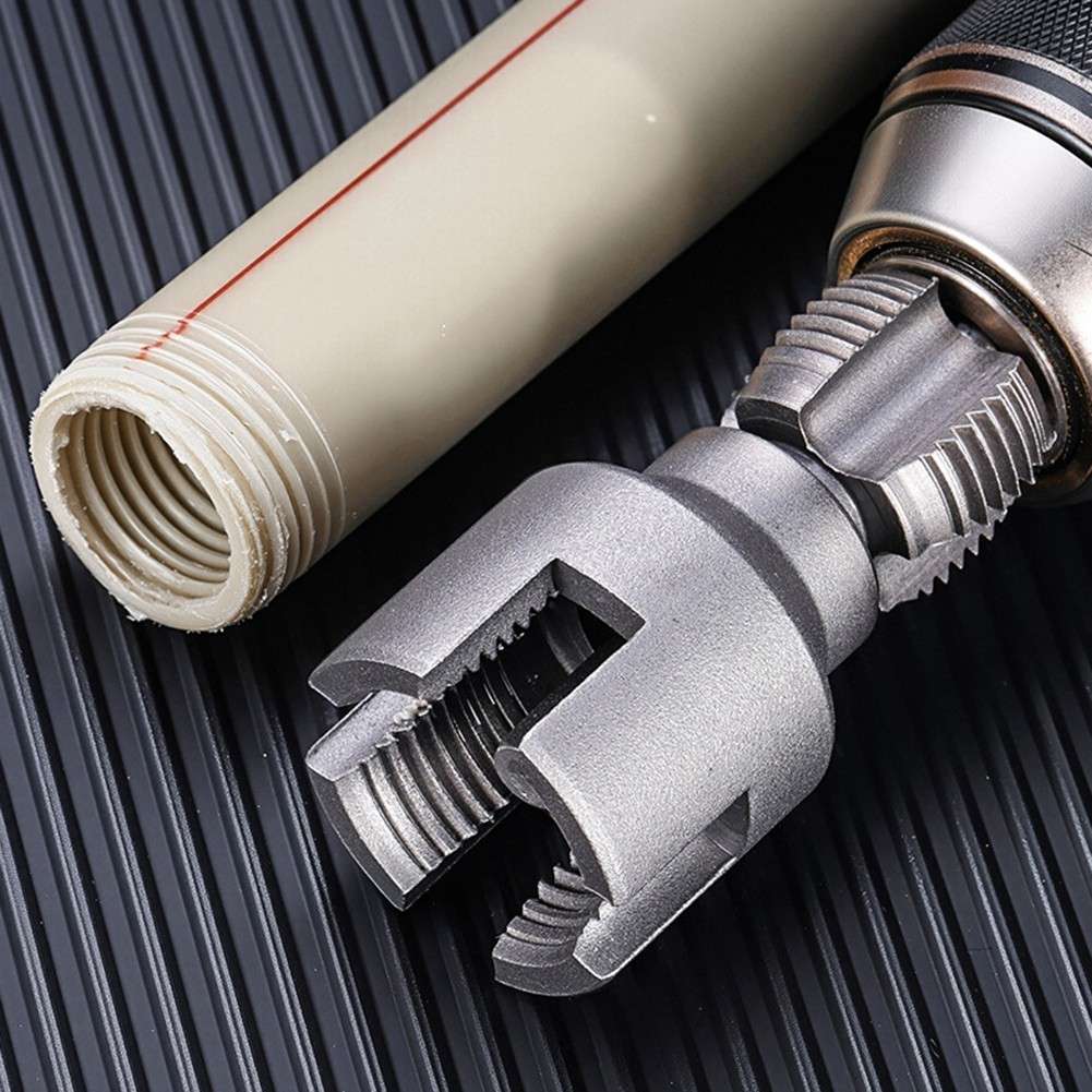 Compact Alloy Steel PVC Pipe Threading Tool With 1/2 And 3/4 Inch Sizes