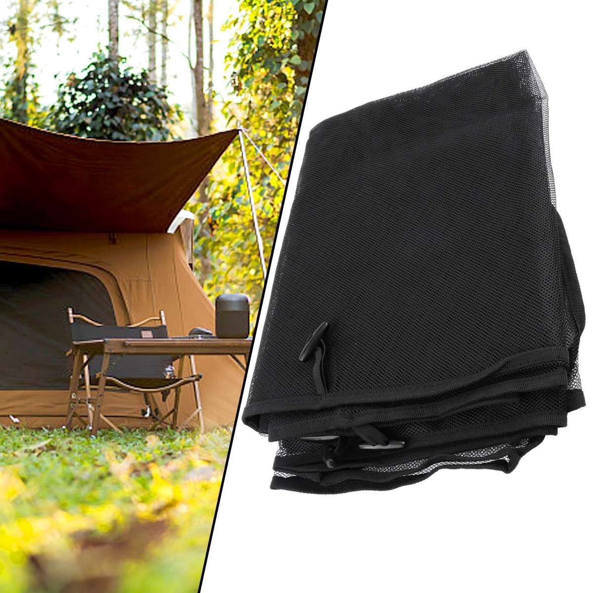 Easy To Install Bug Mesh Netting Perfect For Beach Folding Stroller Wagon Cart