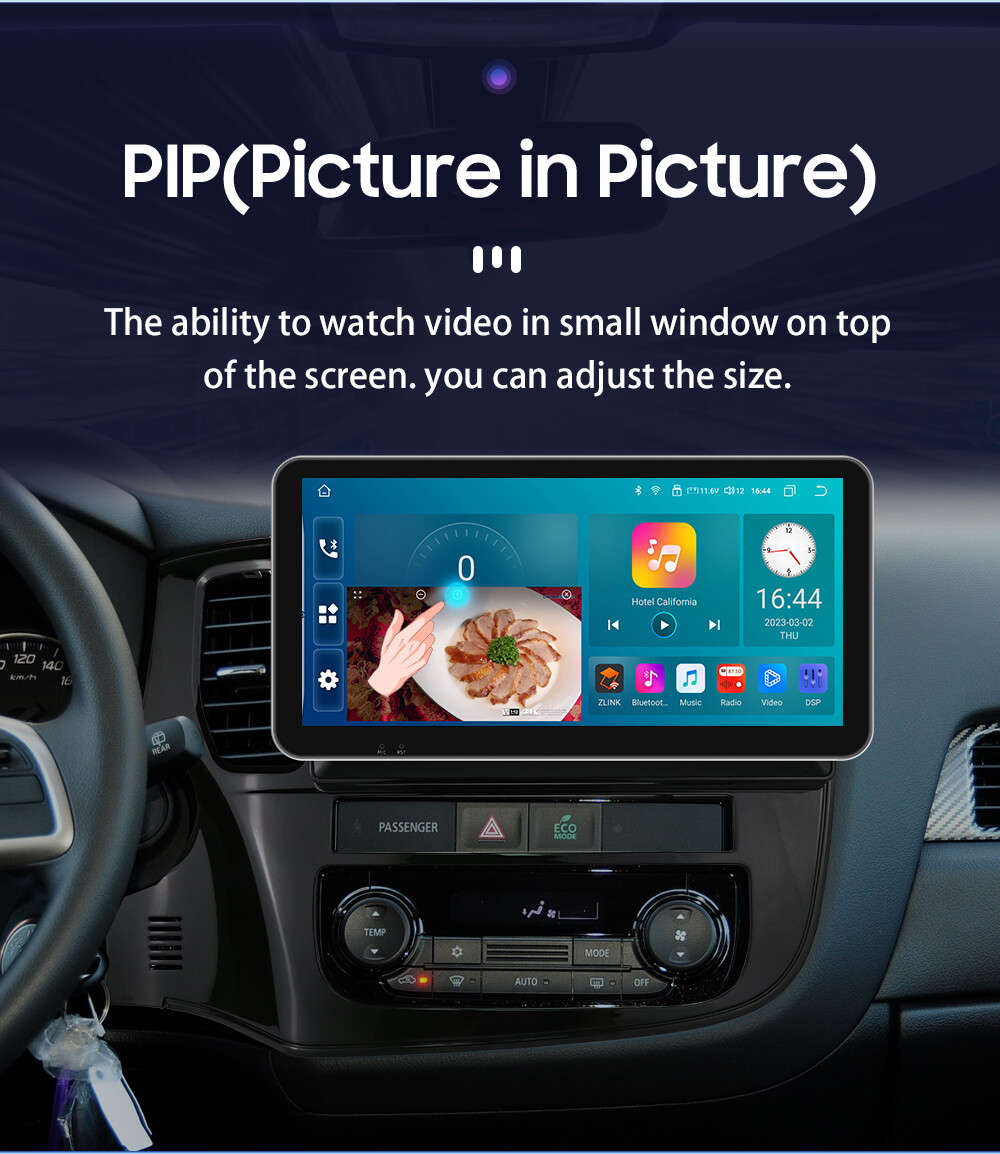10.33" Android For Mitsubishi Outlander 2012-2018 Carplay Car Radio GPS WIFI SWC