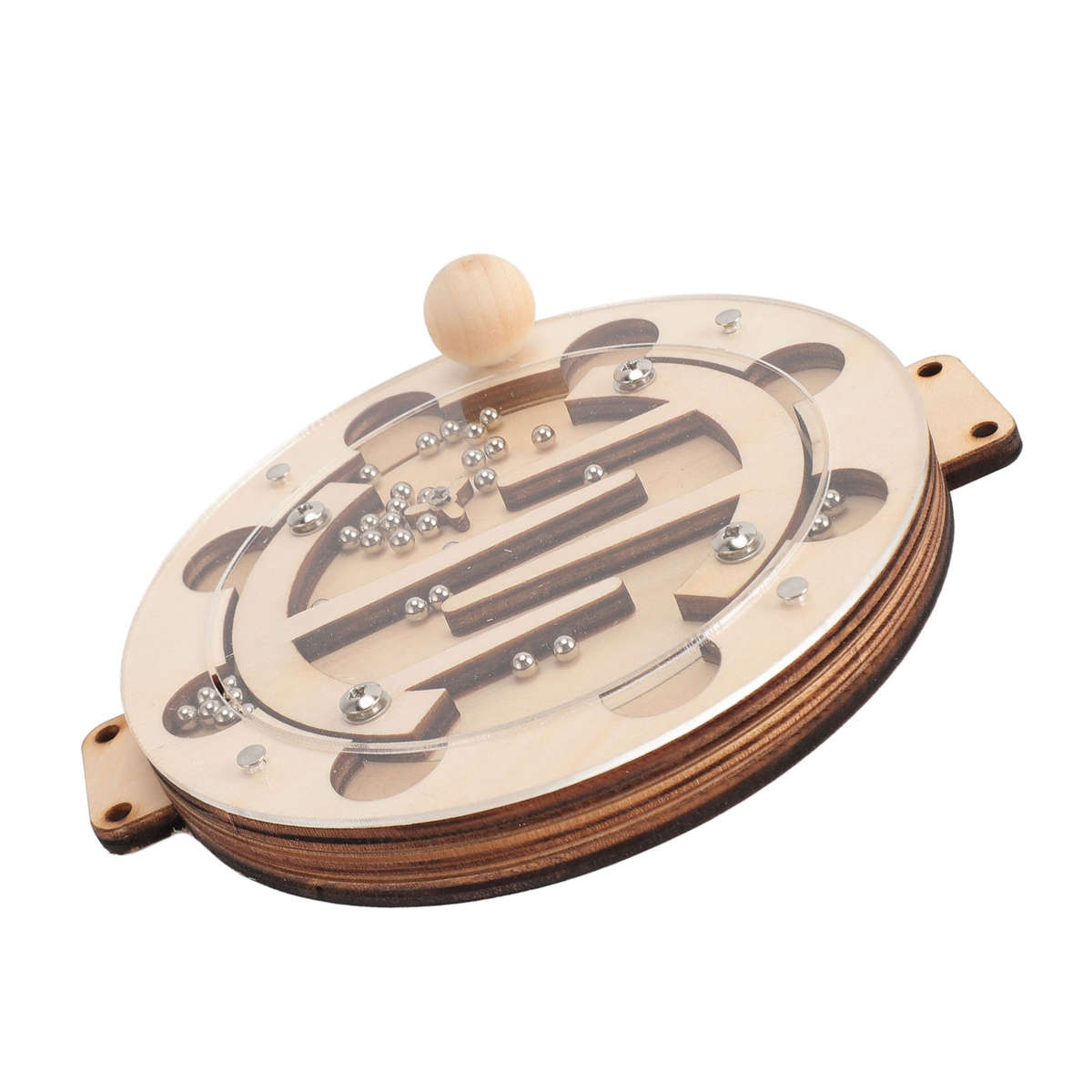 Kids Rolling Ball Plate Toy Educational Skills Development Interactive Ball CHW
