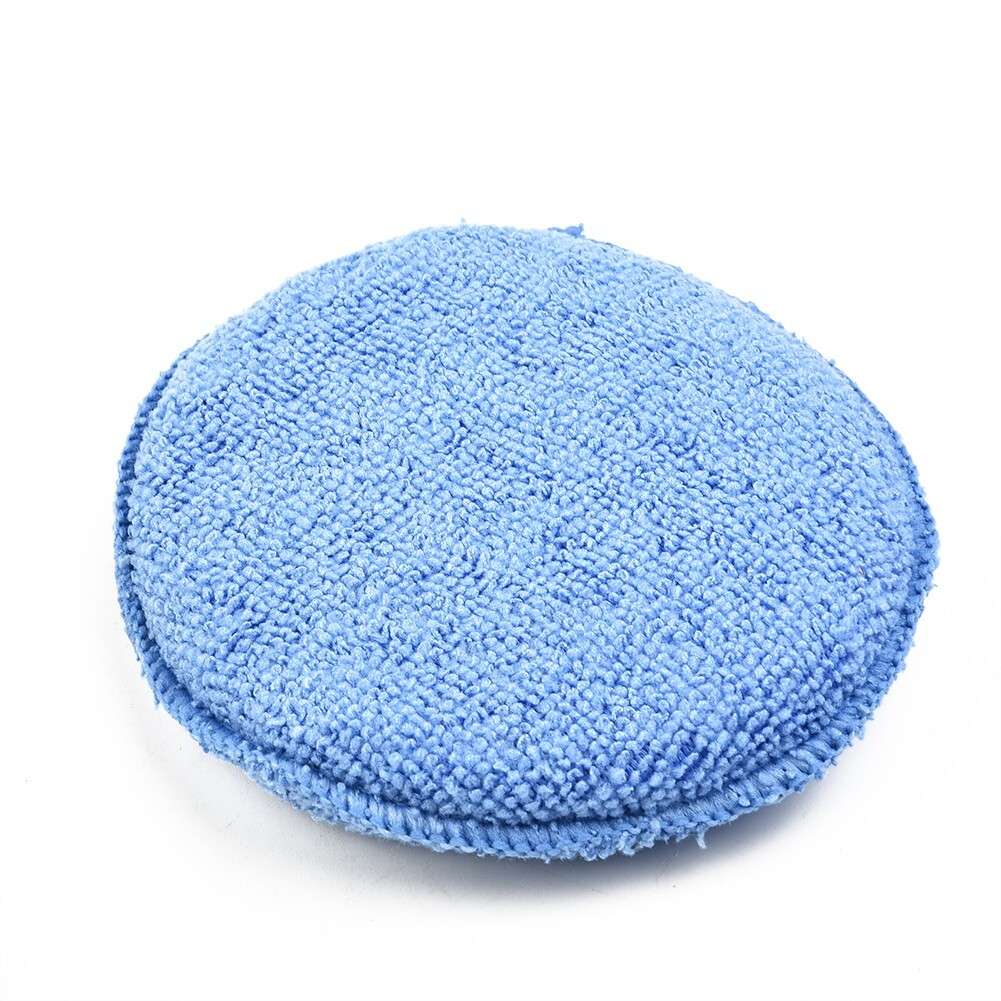 5 Wax Microfiber Applicator Car Sponge Pad Polishing Pads Soft Care Auto
