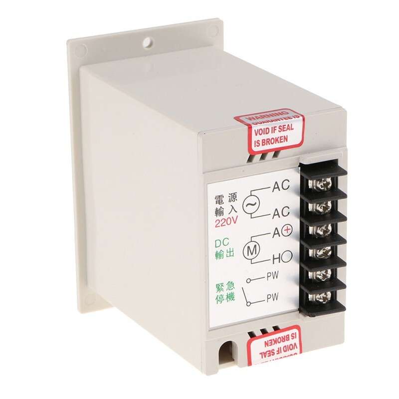 Motor Speed Control Controller AC 220V DC 180V Adjustable For DC 0-400W Motor