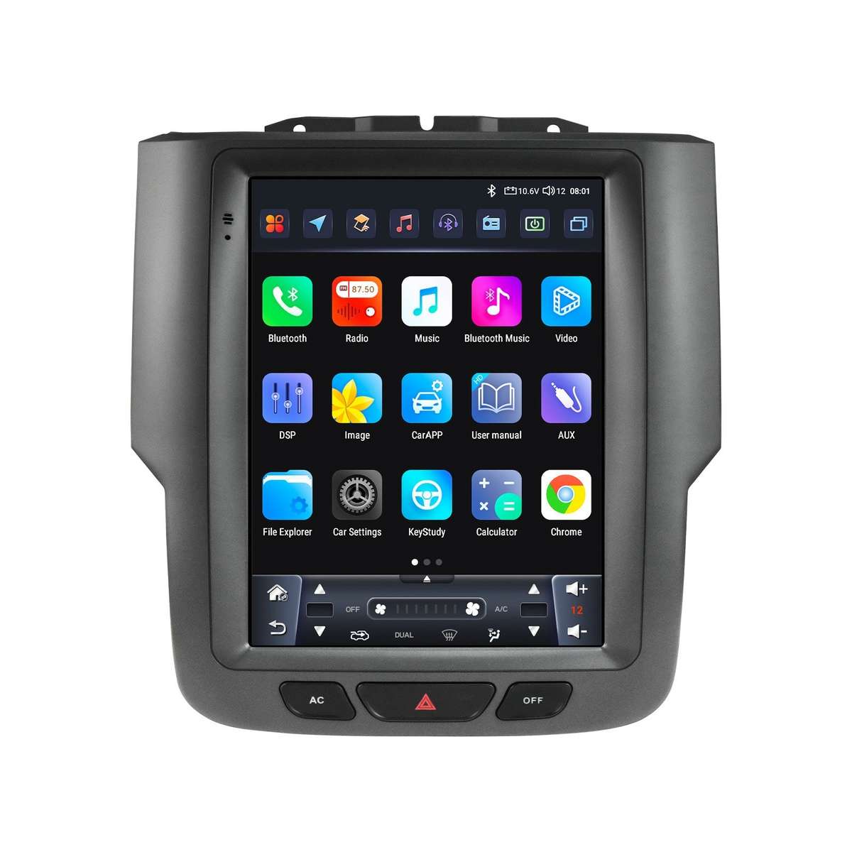 8Core 9.7" For DODGE RAM 1500 2500 3500 2013-19 CARPLAY ANDROID GPS RADIO STEREO