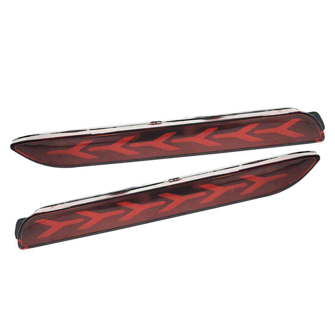 2pcs Red Rear Reflector Tail Light Brake Lamp fit for Toyota RAV4 Lexus RC350