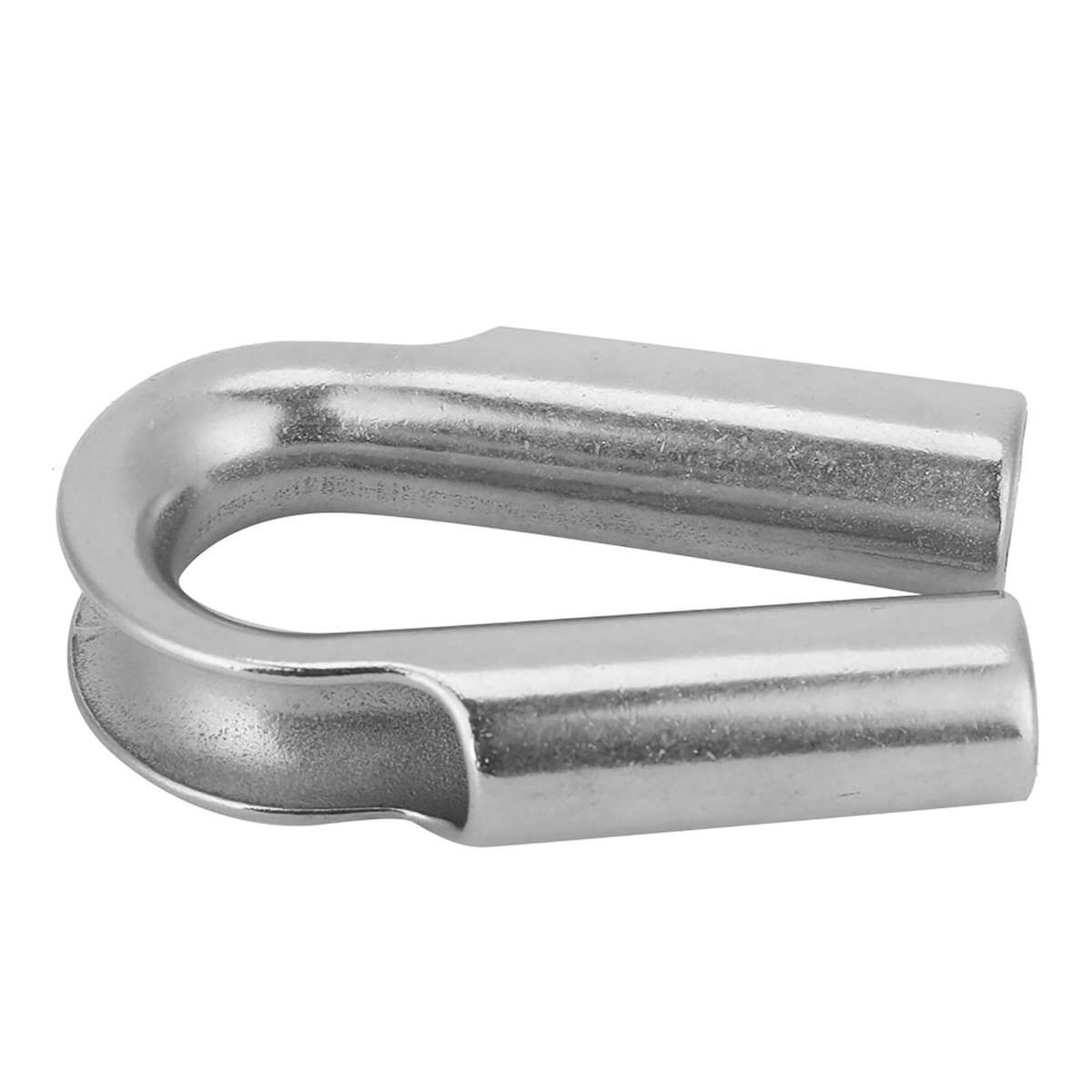 304 Stainless Steel Tube Thimble For Winch Rope Boating Accessories (10mm) CW
