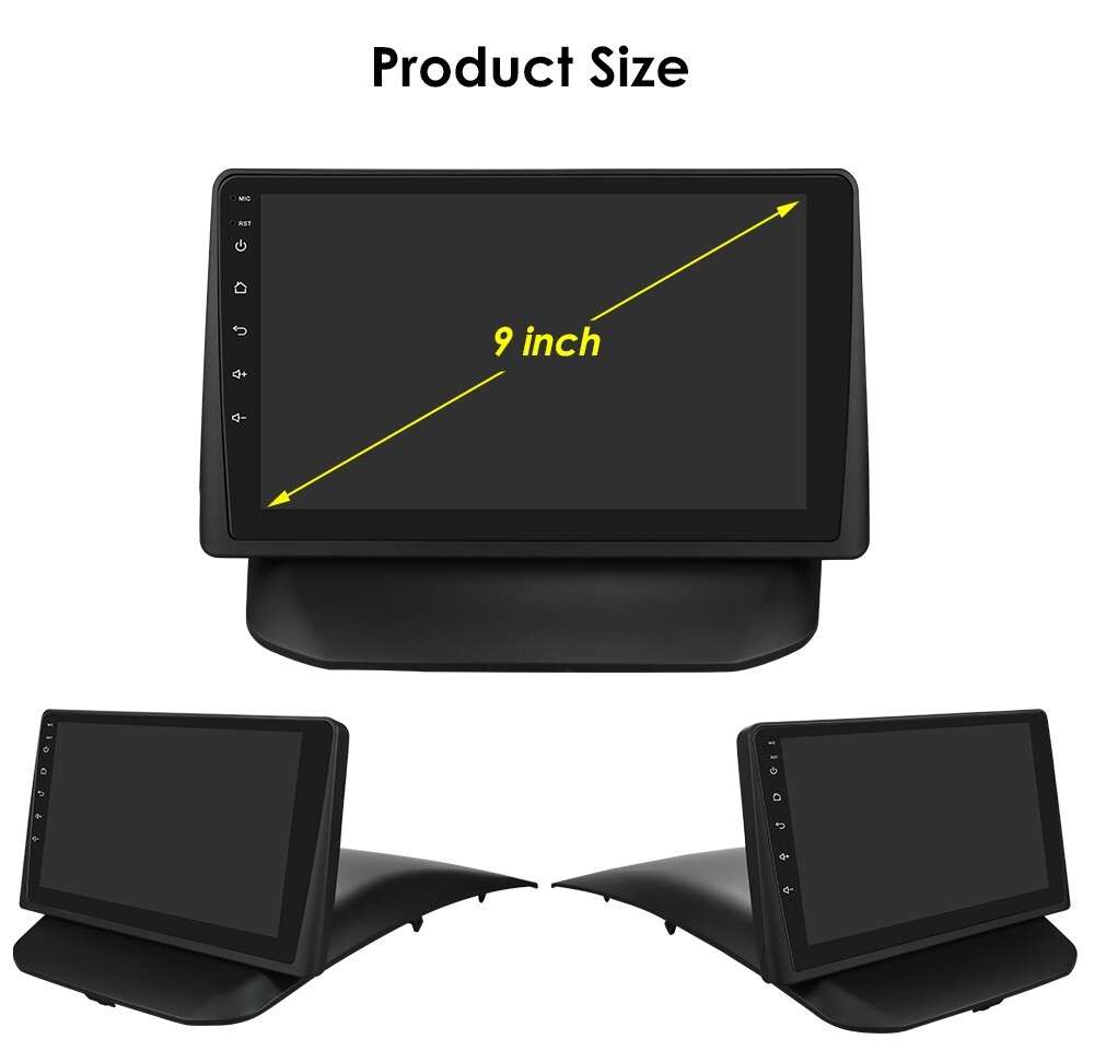 9" Android 13 Car Stereo DSP Head Unit 6+64GB For Ford Fiesta 2009-2016 Wifi SWC