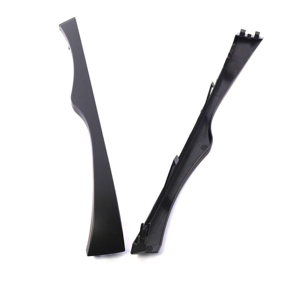 2X Headlight Eyebrow Lower Headlamp Eyelid Cover Trim For E46 325 330 Sedan