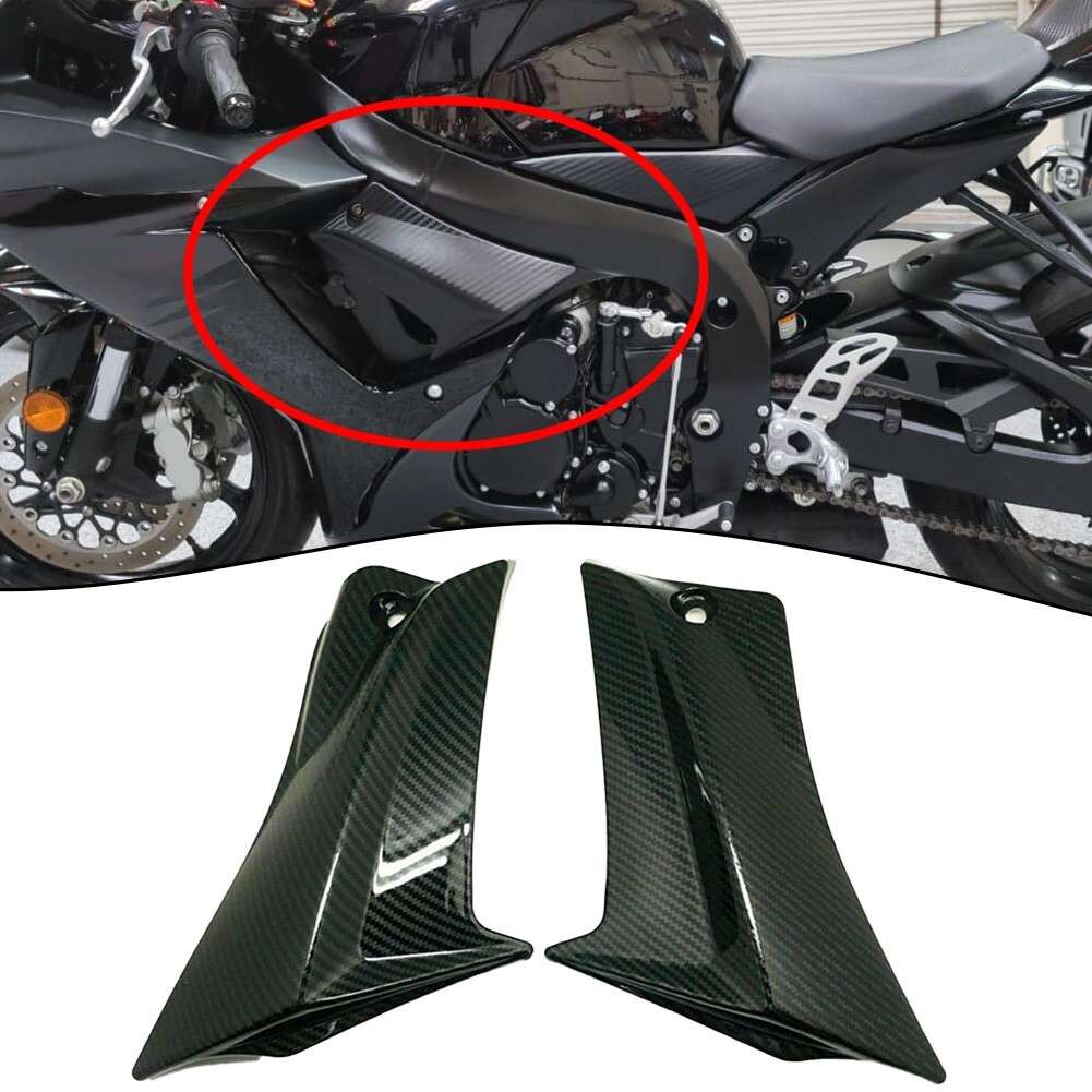 SIDE FAIRING TRIM FRAME COVER CARBON FIBRE FOR SUZUKI GSX-R 600 2011-2020