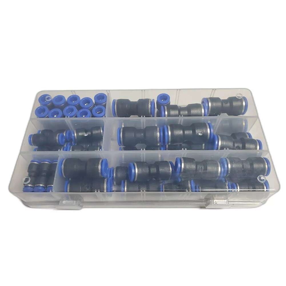 Leak Connections Guaranteed 60 Pcs Quick Release Air Line Fittings Set