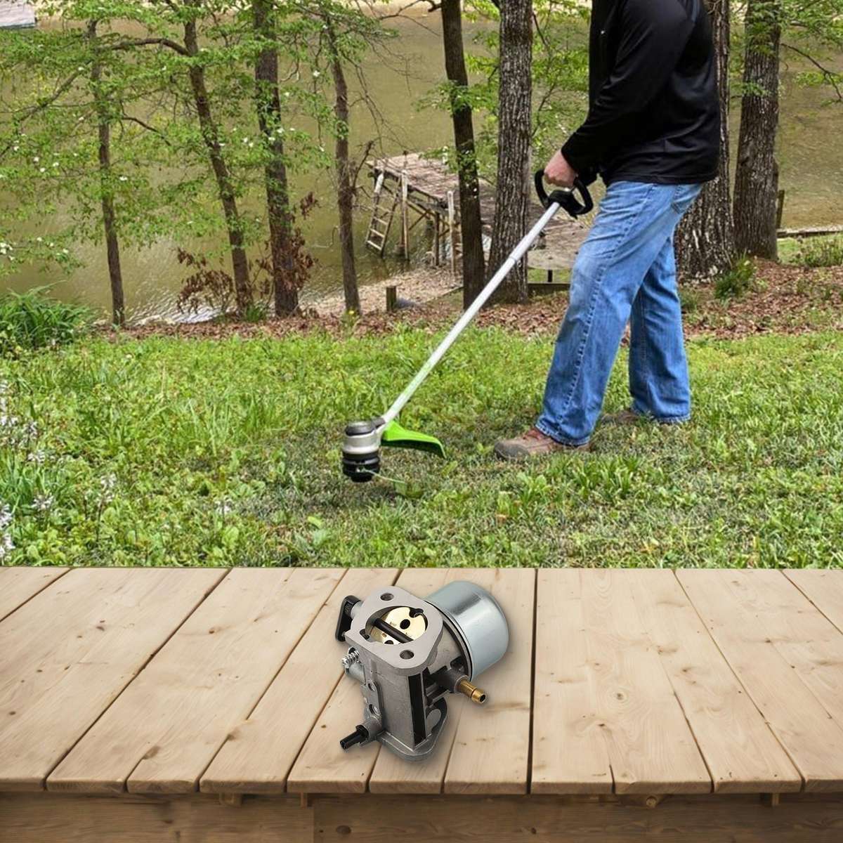 Easily Replace Your For Kawasaki Engine's Carburetor With This Compatible Kit