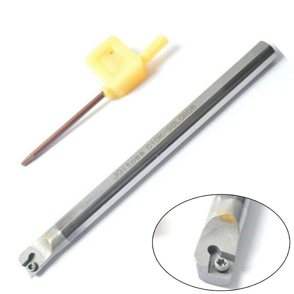 CCMT0602 C10K-SCLCR06,Solid Carbide Lathe Inner Turning Tool Boring Bar Part
