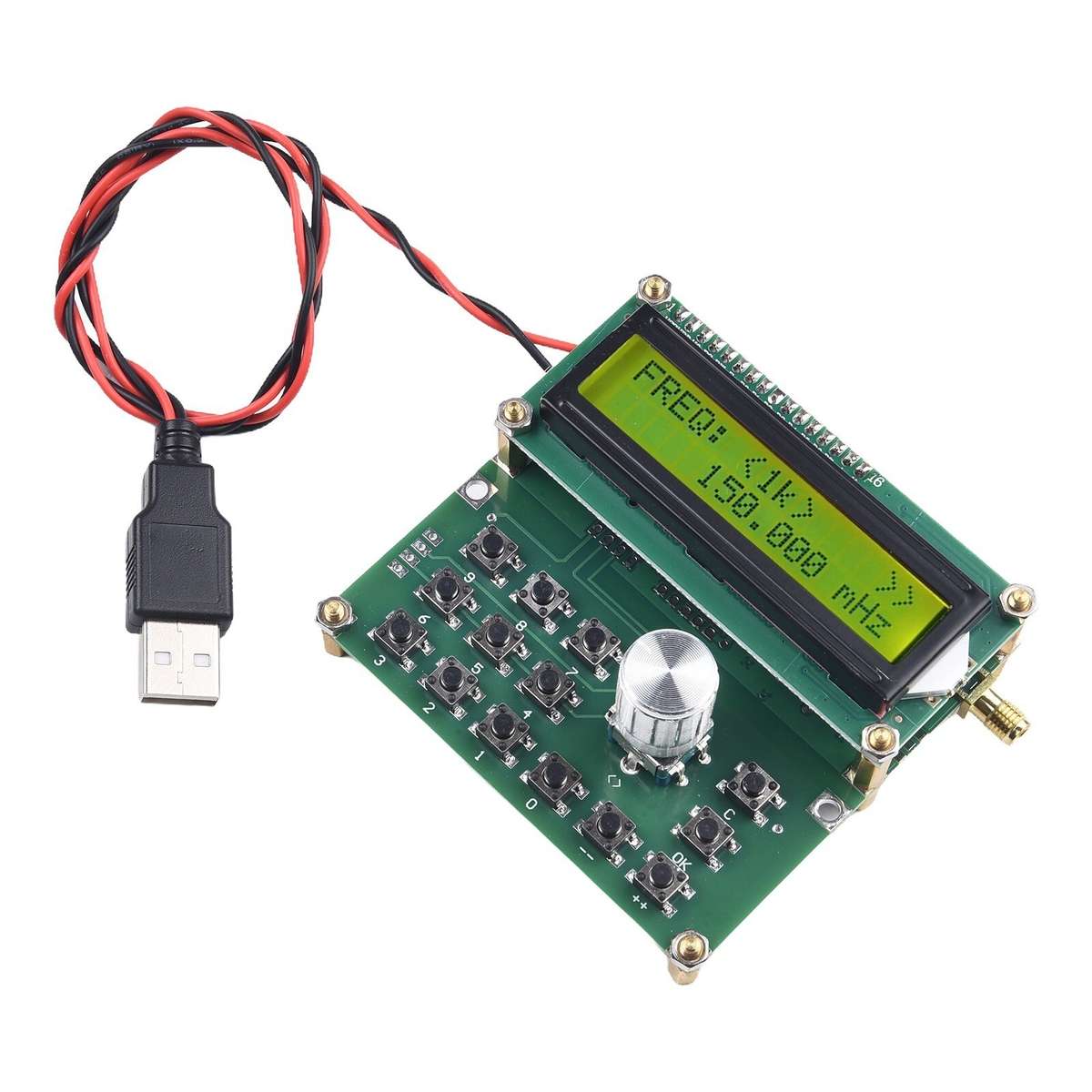 RF Frequency Generator Board LED Display 354000MHZ ADF4351 RF Signal Generator