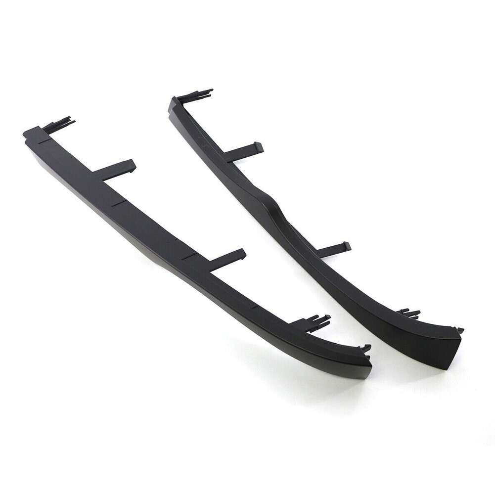 2X Headlight Eyebrow Lower Headlamp Eyelid Cover Trim For E46 325 330 Sedan