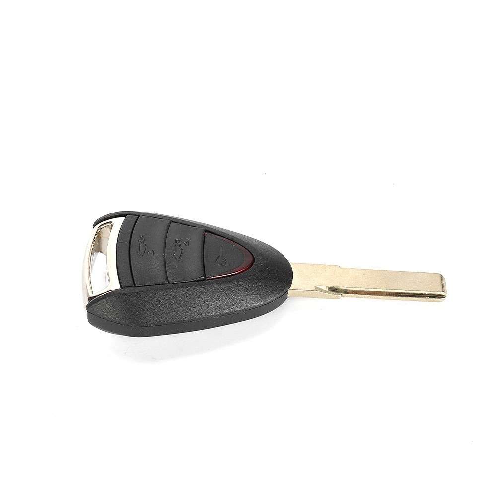 3 Button Remote Key Fob Case Shell Blade For Porsche For Boxster Cayman-911 997