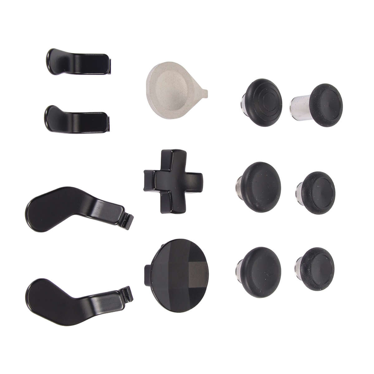 Black Replacement Thumbsticks Kit Sensitive Magnetic Metal Thumbsticks For X New