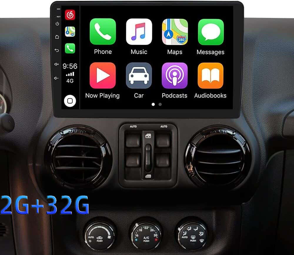For Jeep Wrangler 3 JK 2007-2016 10.1" Android Car Radio Stereo GPS SAT NAV 32GB