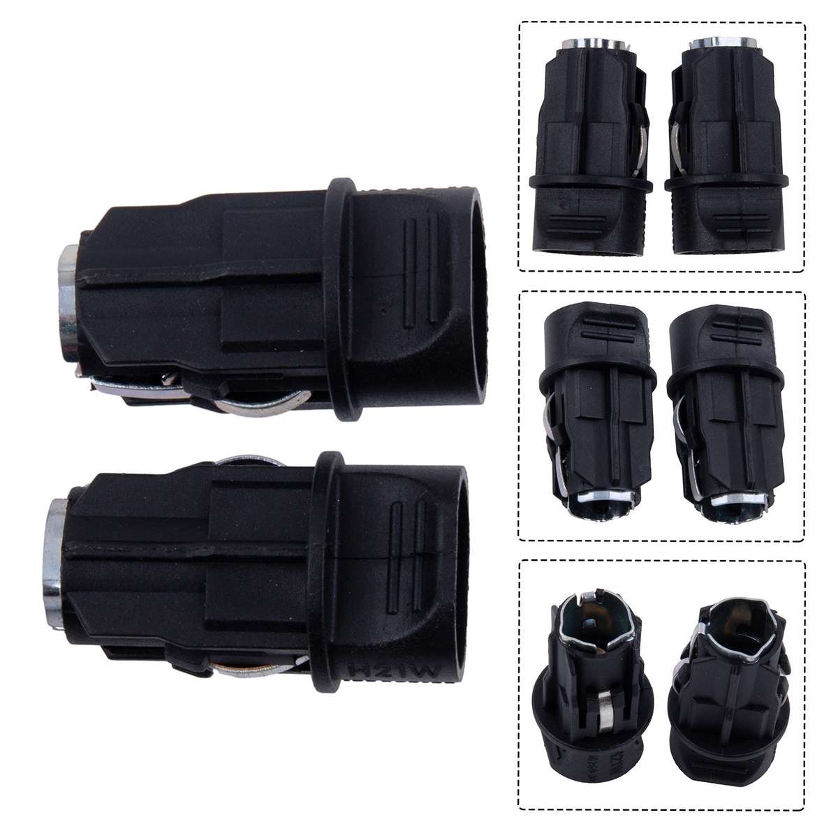 Rear Tail Light Socket For BMW 3 5 7 Series X6 Z4 E65 E66 F30 F31 (2 Pcs)