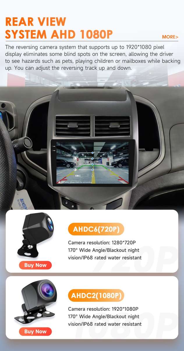 8Core CarPlay For Chevrolet Aveo Sonic 2011-15 Android 14 GPS Radio Stereo 4+32G