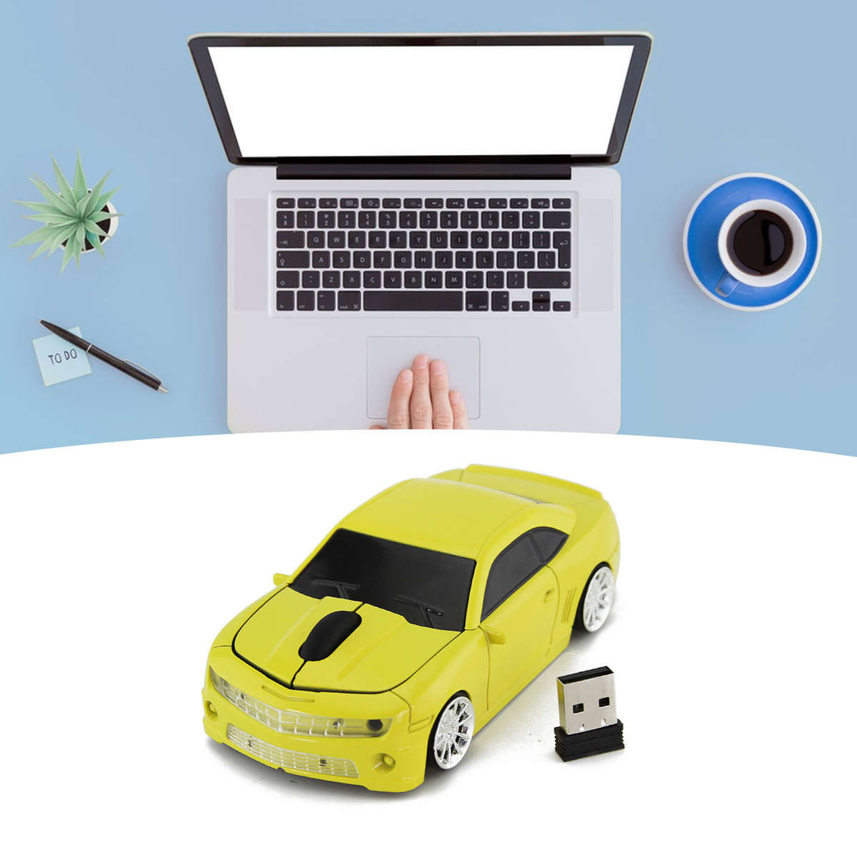 Sport Car Shaped Wireless Computer Mouse 2.4G Sensor Computer Mouse