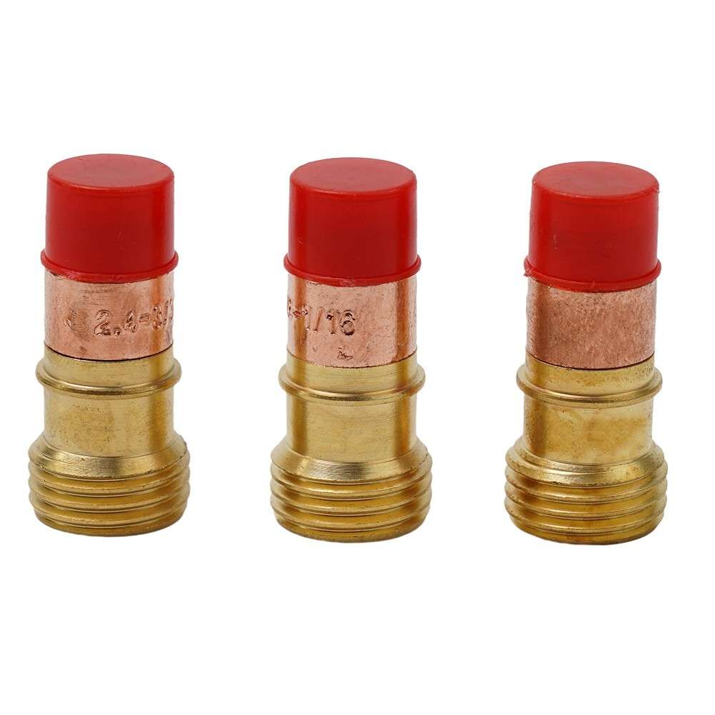 31PCS TIG Welding Torch Gas Lens Nozzles Tungsten Electrode Kit For WP17/18/26