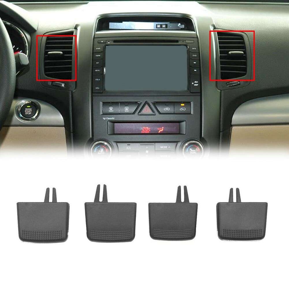 4Pcs/Set Car Front A/C Air Vent Outlet Tab Clip Repair For Kia Sorento/2009-2