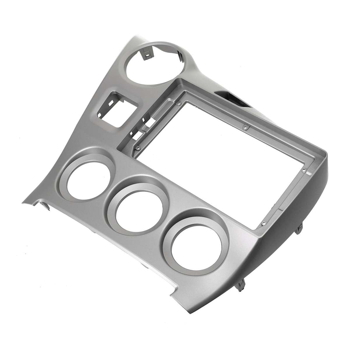 9-inch Car-Radio Stereo Fascia Frame-Panel,Silver For Toyota For MATRIX 2009-14