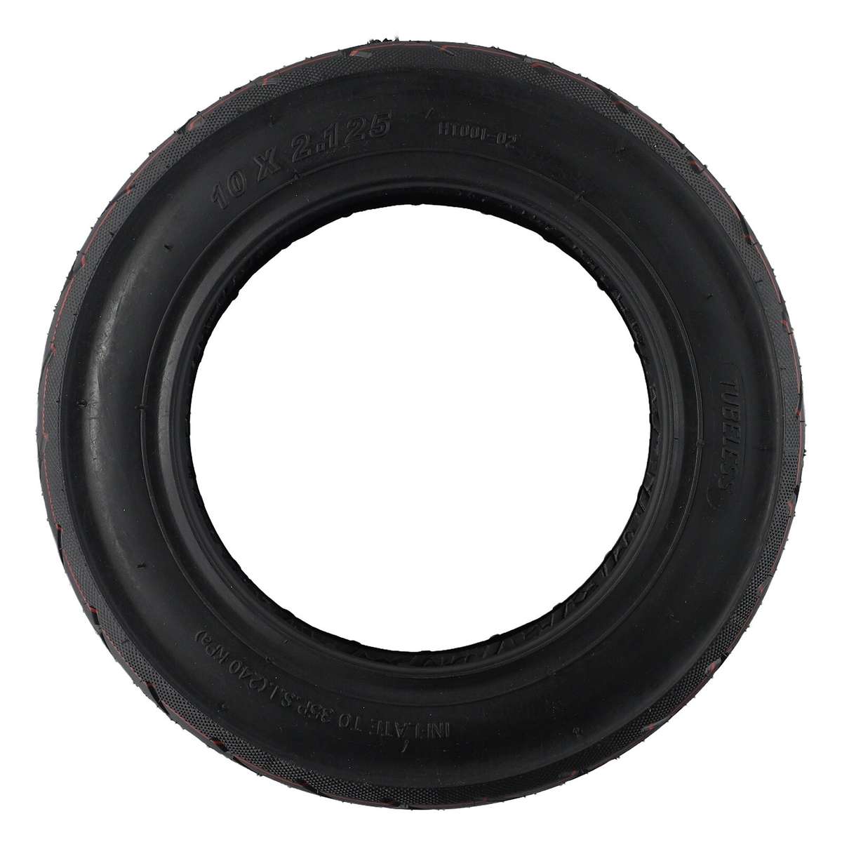 10 Inch Electric-Scooter Tubeless Tire 10X2.125 Front Rear Wheel Tyre