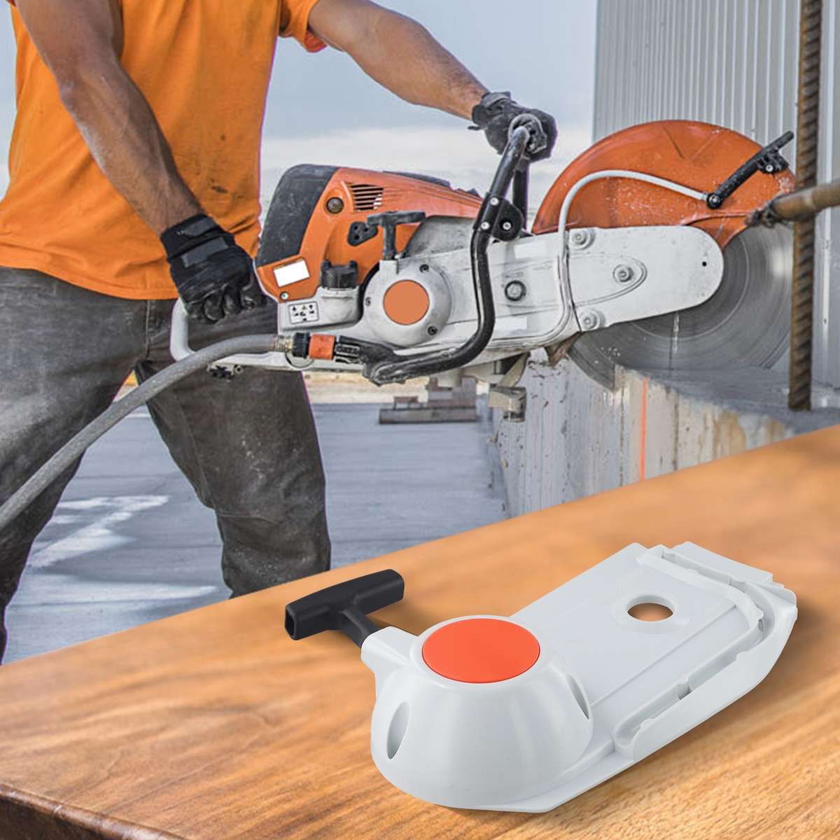 Recoil Starter For For Cut Off Saw Easy Installation No Tools Needed
