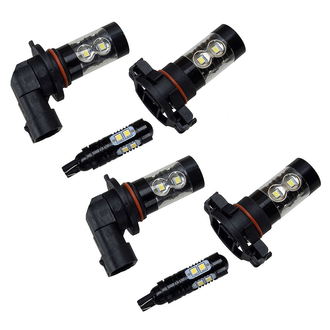 Fog DRL LED Daytime Running Light Bulb Kit Fit For Cadillac Escalade 2007-2014