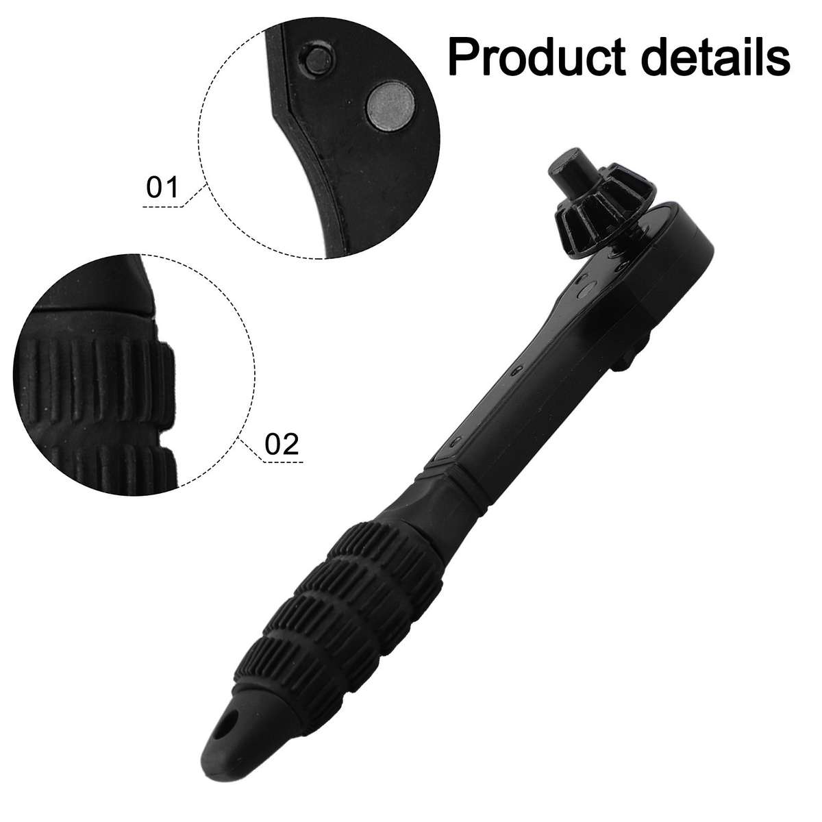 Adjustable Ratchet Chuck Key Wrench For 10MM 13MM 16MM For Drill Chucks