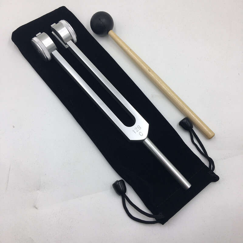 Ergonomic Tuning Fork With Hammer For Sound Healing CW