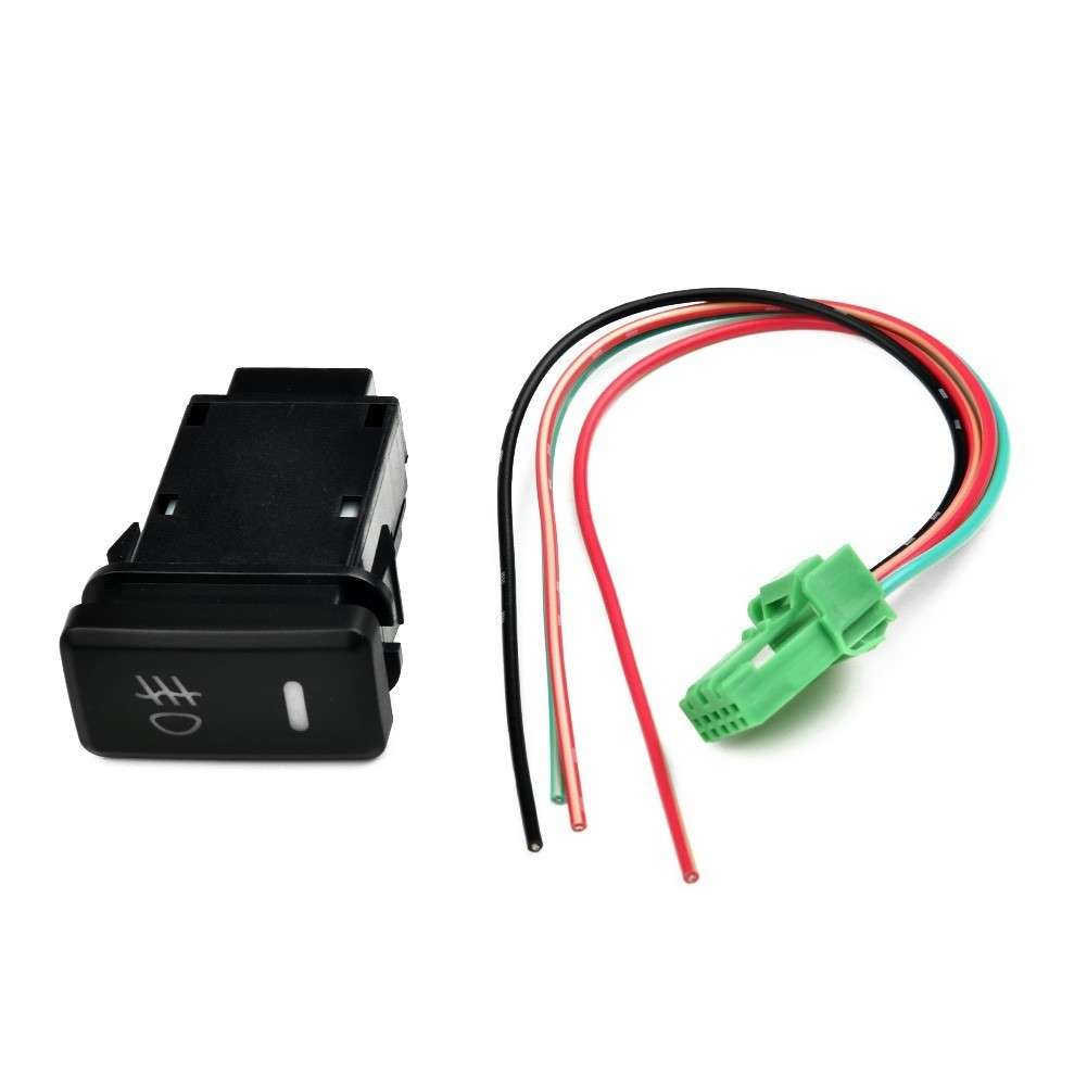 39mm OEM Dual Push On Off Switch Button LED Lightbar Fog Light For Toyota