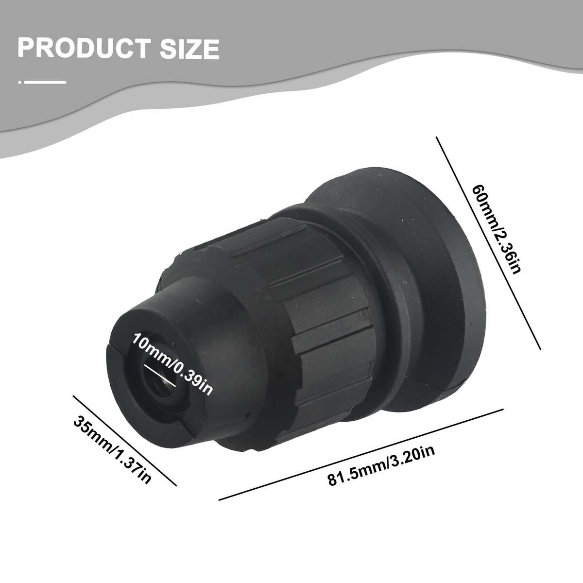 Black Drill Chuck For Rotary Hammer Drills TE1.TE5.TE6.TE7.TE14.TE15.TE18
