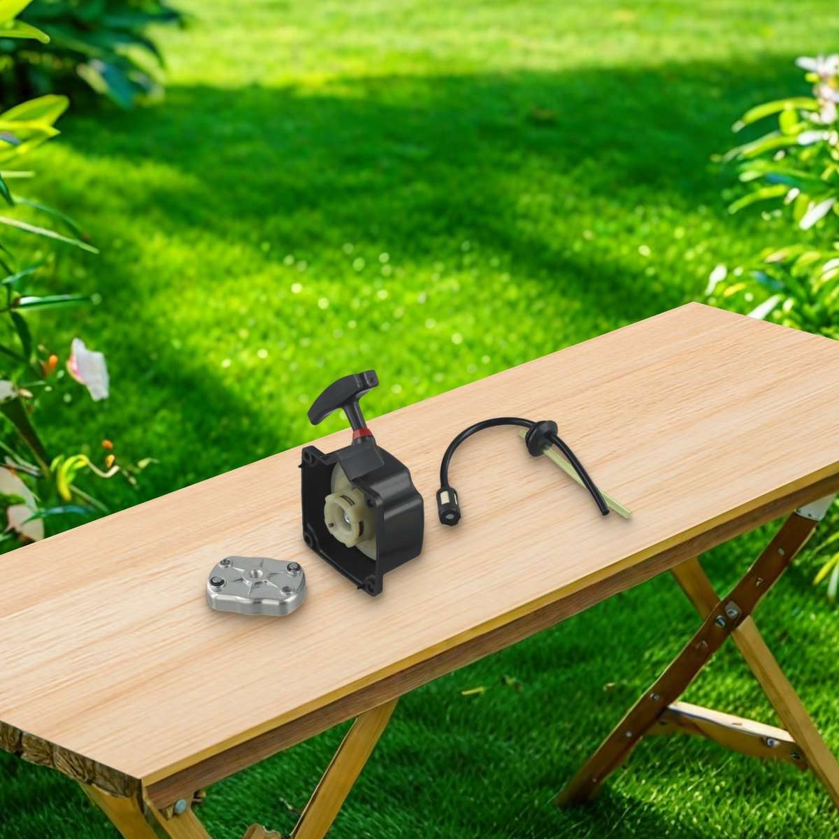 OEM Replacement Part 66mm Recoil Pull Starter For 49cc 52cc Brushcutter