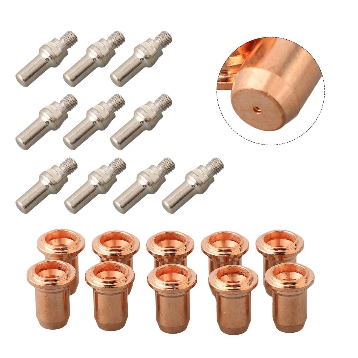 Plasma Electrode Tips 0.9mm 30A-40A Accessories IPT40 Torch Plasma-Cutters