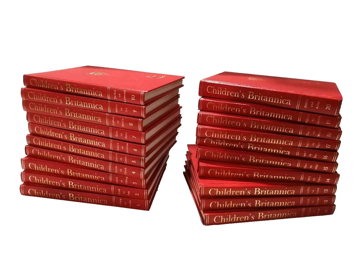 Children's Britannica - 20 volumes (complete)  - 1971