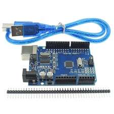 Arduino-UNO R3 328P-SMD-IC-5V-With Cable-Soldering required-Local stock-TheronDistributors