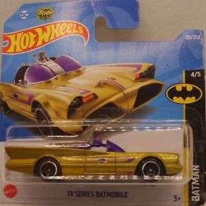 Hot Wheels New - TV Series Batmobile HCW61-M521 Mattel