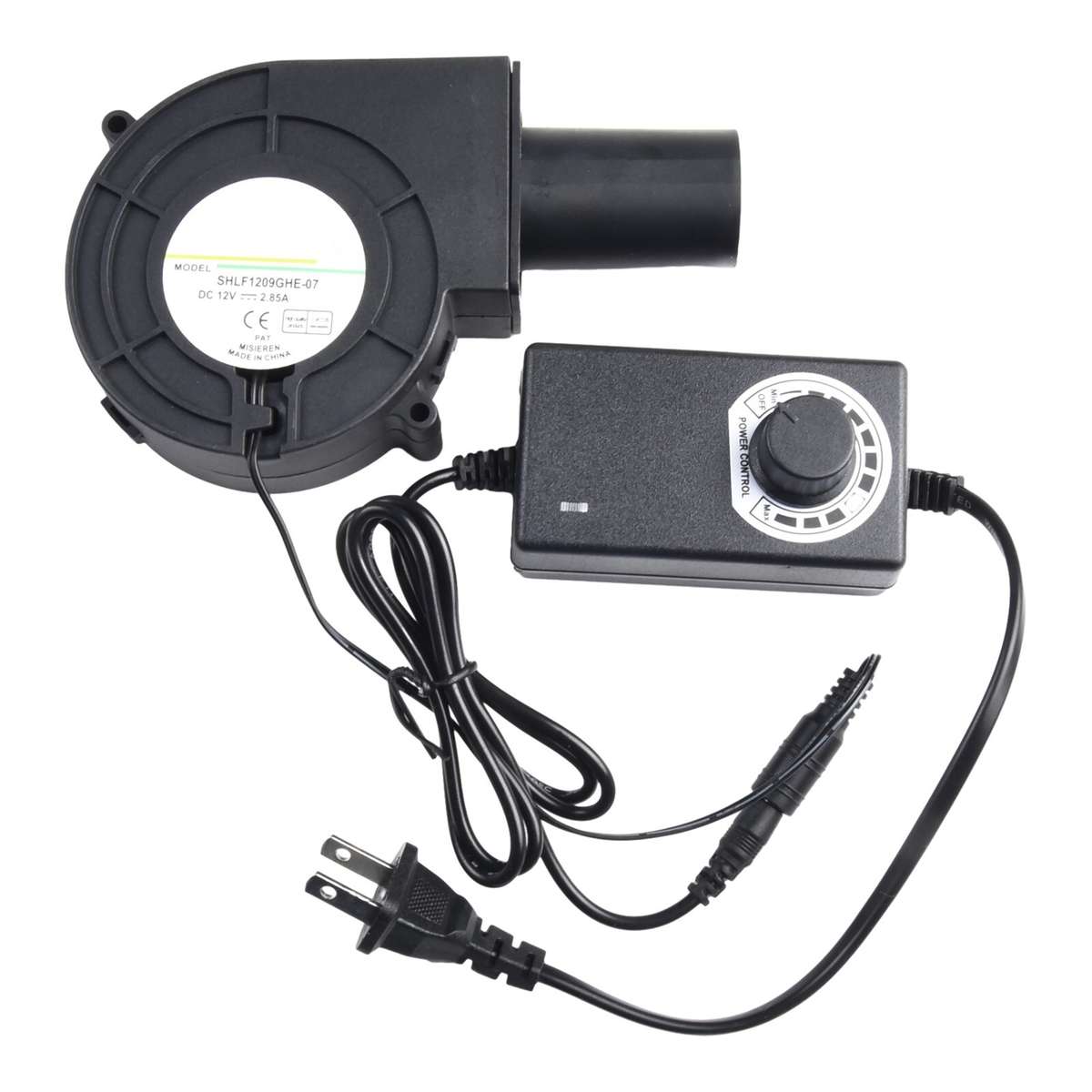 Powerful Airflow Blower For Fireplaces And Wood Stoves Infinitely Adjustable